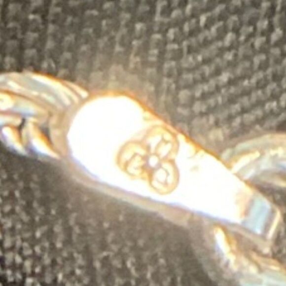 heart bracelet / anklet 925 Italian silver - Picture 4 of 5